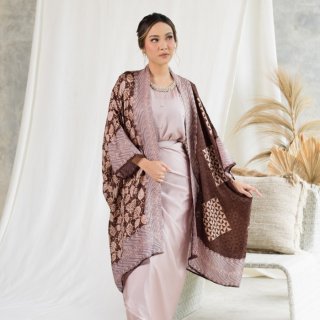 30. Setelan Batik Viscos Satin EB Traditional Motif Ayesha Raya