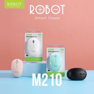 30. Mouse Wireless Robot M210, Pastinya Kerja atau Nugas Lebih Nyaman