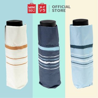 Miniso Official Simple Stripe UV Protection Umbrella