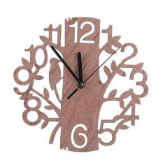4. Tree Shape Wall Clock, Jelas Bukan Jam Pasaran!