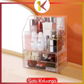 Satu Keluarga K133 Rak Kosmetik Acrylic Transparan