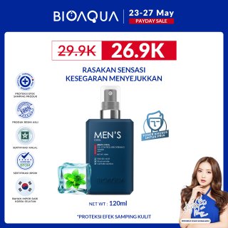 BIOAQUA Skincare Pria Pemutih Wajah Men's Skincare Oil Control