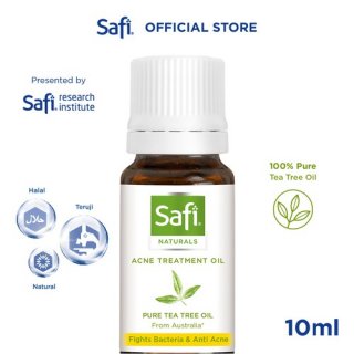 Safi Naturals Acne Treatment Oil Pure Tea Tree Oil 10 ml