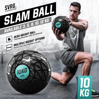 20. Svarga Slam Ball - 10 KG - Bola Gym