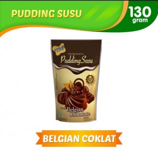 Nutrijell Puding Susu Belgian Coklat 