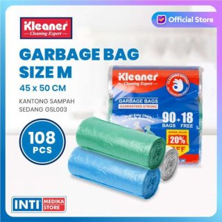 KLEANER - Trash Bag 3 Roll S M L