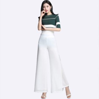 Celana Panjang Sifon gaya korea wanita dewasa - Jfashion Mayu 