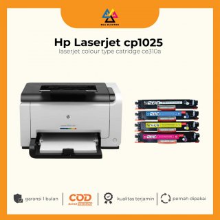 4. Printer HP LaserJet CP1025, Kecepatan Mencetak Hingga 16 ppm