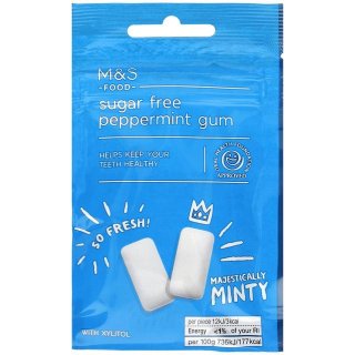 M&S Sugar Free Peppermint Gum