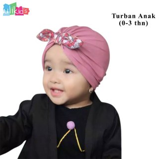 23. Ulikids Turban Baby, Membuat Tampilannya Makin Modis