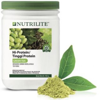 3. Amway Nutrilite Hi-Protein Powder Green Tea