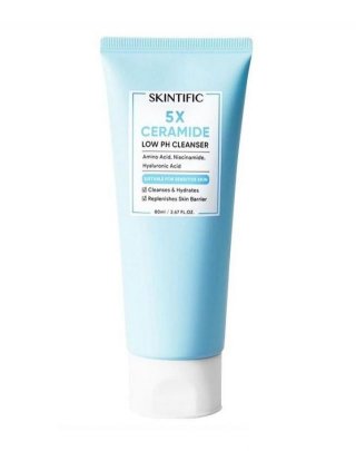 SKINTIFIC 5X Ceramide Low pH Cleanser Facial Wash