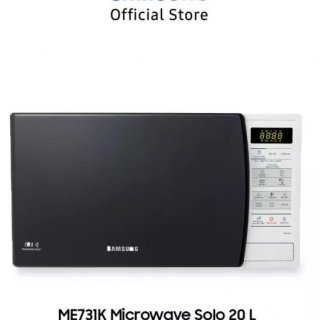14. Samsung ME731K Microwave, Menghangatkan Makanan dengan Mudah