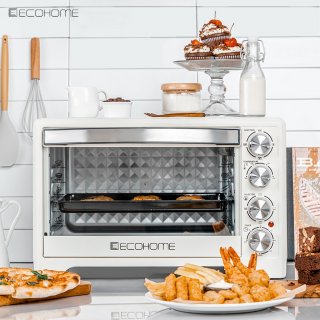 Oven Ecohome EOP 888 Platinum Pearl White 38 Liter