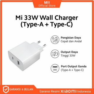 Xiaomi Mi 33W Wall charger (Type-A + Type)