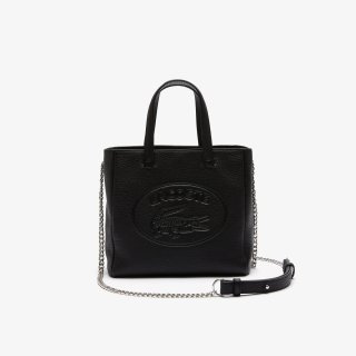 Women's Croco Crew Small Grained Leather Shoulder Bag