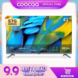 28. COOCAA Smart LED TV 43 Inch 43S7G