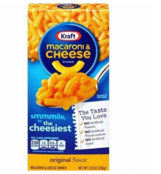 13. Kraft Macaroni & Cheese