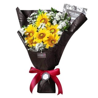 14. Sunny Shine Up Bouquet, Buket Cantik untuk Memperindah Hari