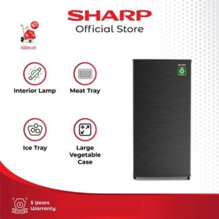 SHARP Kulkas 1 Pintu Refrigerator SJN162NHS
