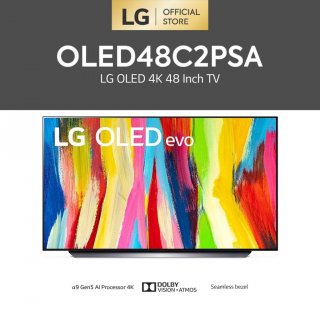 29. LG OLED C2 48 Inch TV - OLED48C2PSA, Resolusi 4K UHD