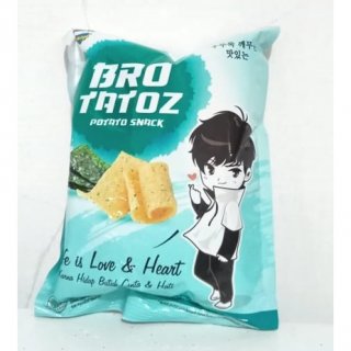 9. Bro Tatoz Potato Snack, Tekstur Lembut dan Halus