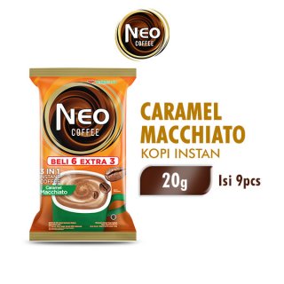 Neo Coffee Kopi Instan Caramel Machiato (9pcs)