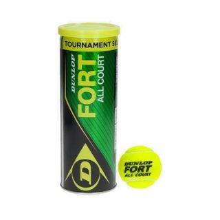 Dunlop Fort Tennis Balls Yellow