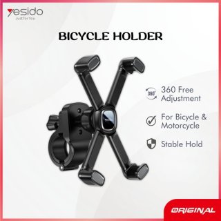 YESIDO Phone Holder HP Stang Sepeda Motor Bicycle Motorcycle Bike