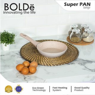 BOLDe Wajan / Super Fry Pan Beige 18cm