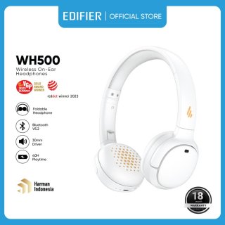 Edifier WH500 Bluetooth On-Ear Headphone LIGHTEN UP YOUR TUNE