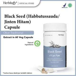 Herbilogy Black Seed (Jinten Hitam/Habbatussauda) 60 kapsul