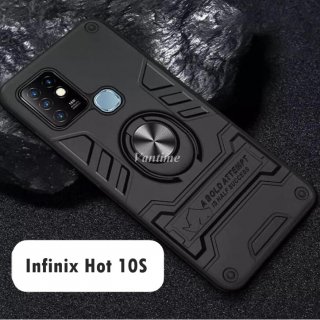 Case Infinix Hot 10S Robot Thunder Silikon Casing Soft Case 