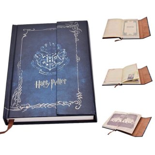3. Buku Notebook / Catatan / Diary Hard Cover Motif Harry Potter, Wajib Dimiliki Potterhead