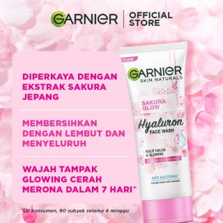 Garnier Sakura Glow Hyaluron Super Whip Foam Skin Care