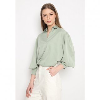 Mannequin Puffed Sleeves Blouse