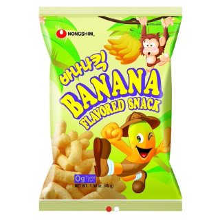 17. Nongshim - Snack Rasa Pisang Banana Kick