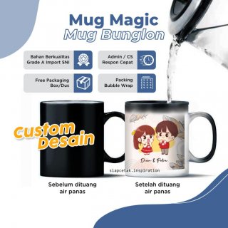 1. Mug Magic Custom Ajaib Bunglon