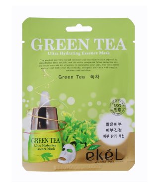 Ekel Greentea Ultra Hydrating Essence Sheet Mask 