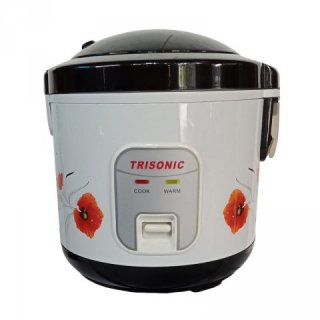 Trisonic T707 N Rice Cooker - Putih (1.2 L)