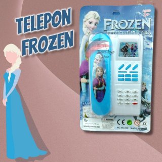 6. Mainan Anak Telepon Frozen, Membuatnya Lebih Terampil
