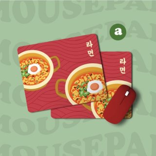 Feragatha Mousepad Mouse Pad Makanan Korea