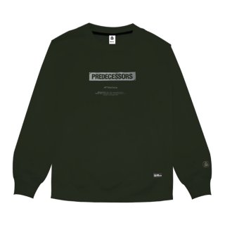 Predecessors Taf Sweatshirt Crewneck Crewcessors Green Olive 