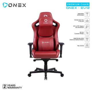 ONEX EV12 Evolution Kursi Gaming Chair - Limited Red