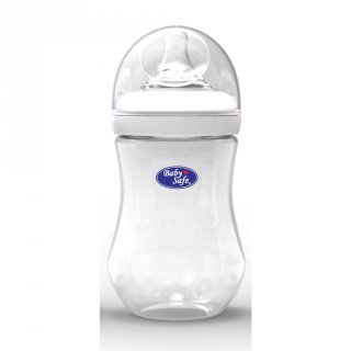 1. Baby Safe WN02W Wide Neck Bottle, Botol dengan Dot Antikolik