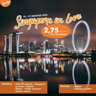 30. Paket Wisata Singapura, Voucher Liburan Singapura, Berlibur Sembari Berbelanja di Negeri Singa