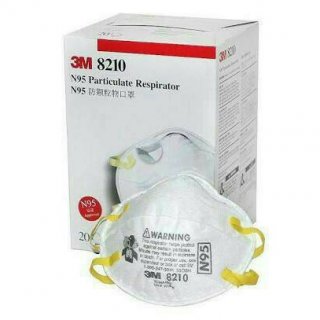3M N95 Particulate Respirator 8210 Masker Anti Virus