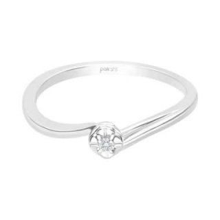Diamond & Co. Diamond Ladies Ring White Gold ｜ DRSS0120