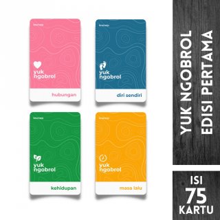 13. Lemari Senja - Kartu Permainan - Yuk Ngobrol edisi pertama ISI 75 KARTU 