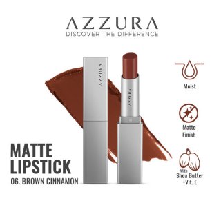 Azzura Matte Lipstick Brown Cinnamon 06